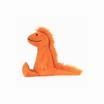 Jellycat Cruz Crested Newt Australia | 789340KLO